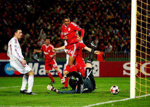 CL:David Ngog, Debrecen v Liverpool(Getty Images)