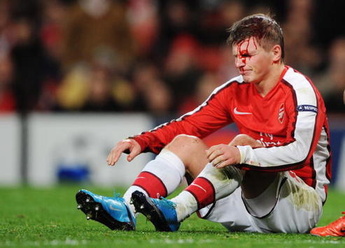 CL:Andrei Arshavin, Arsenal v Standard Liege (Getty Images)