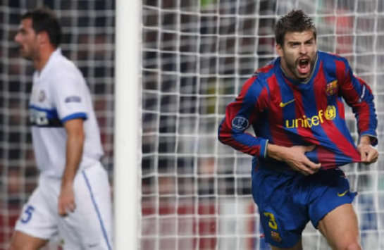 Stankovic, Pique, Barcelona, Inter (MARCA)