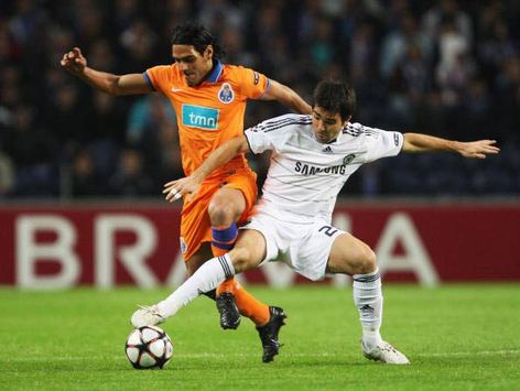 CL:  Radamel Falcao Garcia - Deco, Porto - Chelsea (Getty Images)