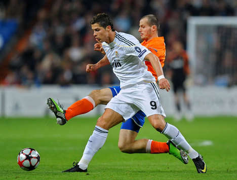 Cristiano Ronaldo, hier im Duell mit Xavier Margairaz, feierte gegen den FC Zürich sein Comeback (Getty Images)