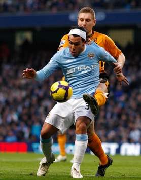 EPL: Carlos Tevez, Andy Dawson - Manchester City v Hull City (Getty Images)
