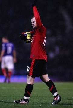EPL: Wayne Rooney, Portsmouth v Manchester United (Getty Images)