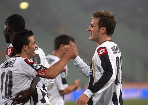 Di Natale, Floro Flores - Udinese-Livorno - Serie A (Getty Images)