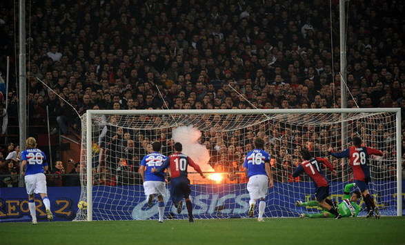 Milanetto penalty - Genoa-Sampdoria - Serie A (Getty Images)