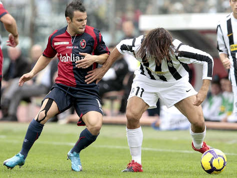 Pisano & Amauri - Cagliari-Juventus - Serie A (Getty Images)