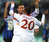 Vucinic & Perrotta - Atalanta-Roma - Serie A (Getty Images)