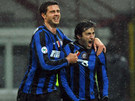 Milito & Motta - Inter-Fiorentina - Serie A (Getty Images)