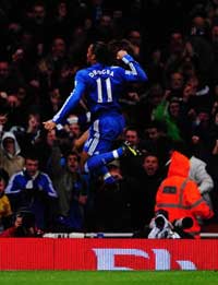 EPL: Didier Drogba, Arsenal - Chelsea (Getty Images)