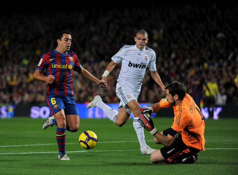 Xavi, Pepe, Iker Casillas, Barcelona, Real Madrid (Getty Images)