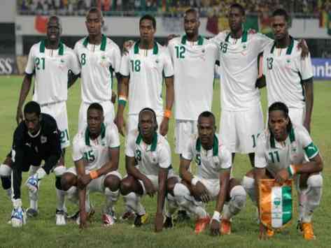 Ivory Coast team group
