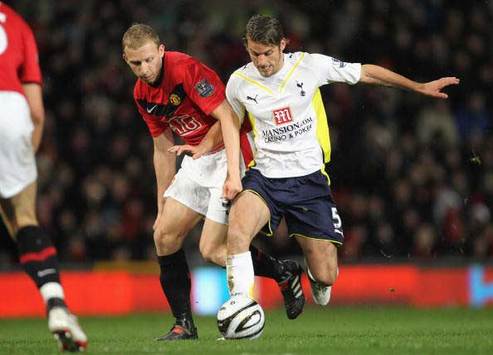 CC: David Bentley - Ritchie De Laet, Manchester United v Tottenham Hotspur (Getty Images)