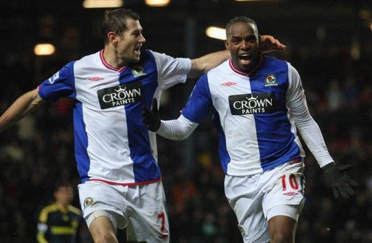 Blackburn Rovers' South African sensation Benni McCarthy is delighted with a win over Chelsea (Getty Images)