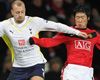 Park Ji-Sung & Alan Hutton, Manchester United v Tottenham Hotspur (Getty Images)