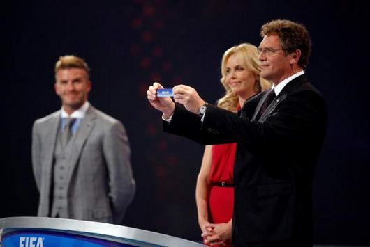 Jérôme Valcke - David Beckham (Getty Images)