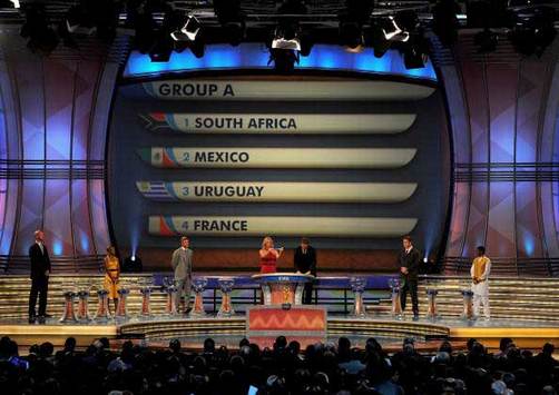 2010 FIFA World Cup Group A Final Draw (Getty Images)