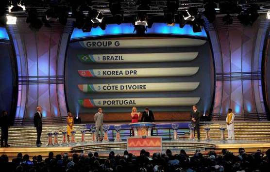 2010 FIFA World Cup Group G Final Draw (Getty Images)
