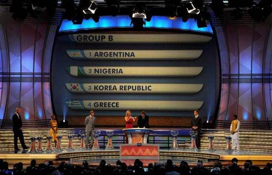 2010 FIFA World Cup Group B Final Draw (Getty Images)
