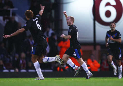 EPL: Paul Scholes, West Ham United - Manchester United (Getty Images)