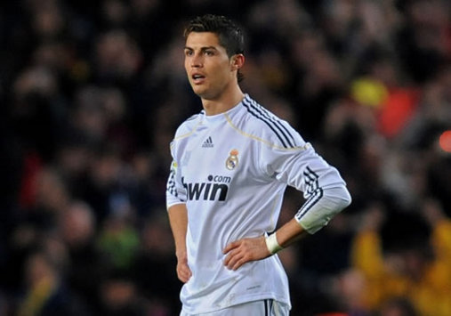 Cristiano Ronaldo scored, but also saw red as Real Madrid ousted Almeria (Getty Images)