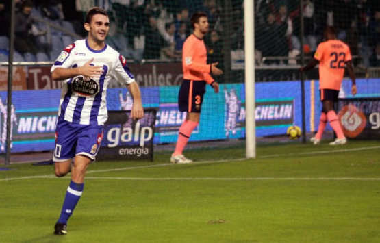 Adrian, Pique, Deportivo La Coruña, Barcelona (MARCA)