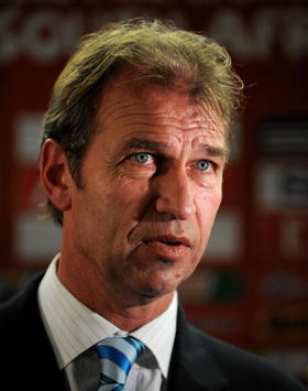 Pim Verbeek, 2010 World Cup Draw (Getty Images)