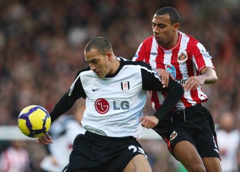 EPL: Bobby Zamora - Anton Ferdinand, Fulham - Sunderland Result (Getty Images)