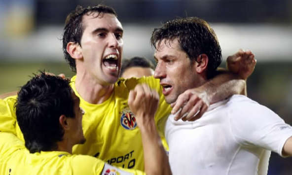 Pereira, Godin, Capdevila, Villarreal, Getafe (MARCA)