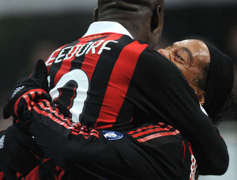 Ronaldinho & Seedorf - Milan (Getty Images)