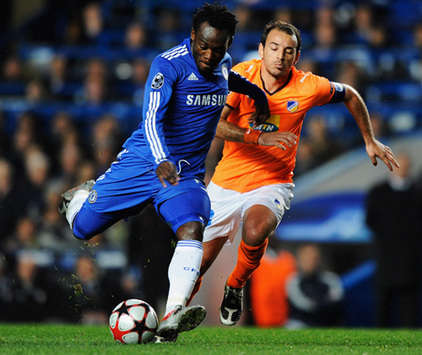 Champions League : Michael Essien, Chelsea v APOEL (Getty Images)