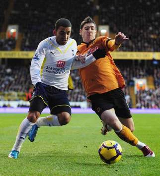 EPL: Aaron Lennon - Stephen Ward, Tottenham - Wolverhampton (Getty Images)