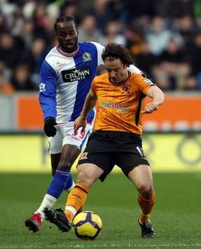 EPL: Stephen Hunt - Pascal Chimbonda, Hull City v Blackburn Rovers (Getty Images)