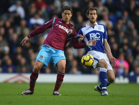 EPL: Roger Johnson - Guillermo Franco, Birmingham City v West Ham United (Getty Images)