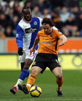 EPL: Pascal Chimbonda - Stephen Hunt, Hull City v Blackburn Rovers (Getty Images)