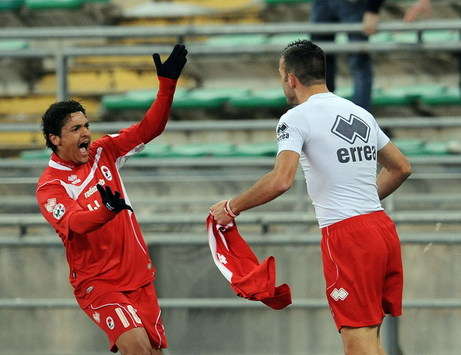 Paulo Barreto, Riccardo Meggiorini - Bari-Juventus - Serie A (Getty Images)