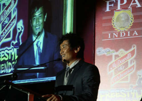 Bhaichung Bhutia at FPA Awards(Mango Peel)
