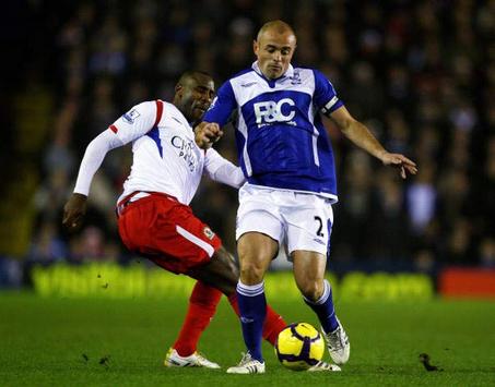 EPL: Stephen Carr - Jason Roberts, Birmingham - Blackburn Rovers (Getty Images)