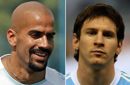 Juan Veron, Leo Messi, Estudiantes, Barcelona