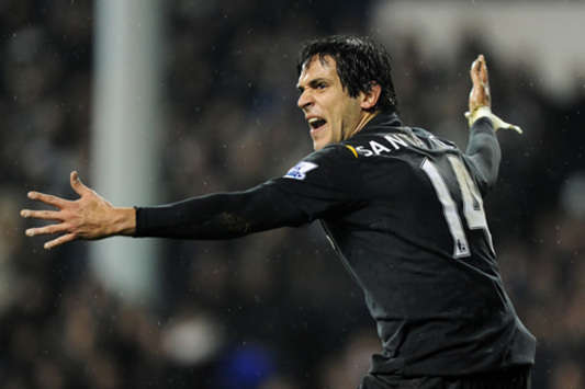 Roque Santa Cruz, Manchester City (Getty Images)