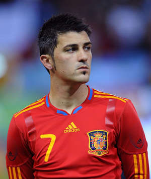 David Villa, Spain (Getty Images)