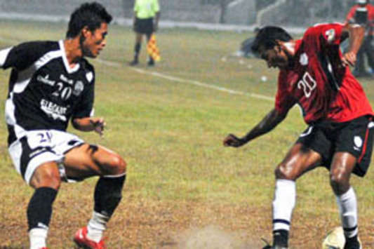 Fedration Cup 09-10, Mahindra United VS MD. Sporting (Mango Peel)
