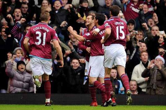 EPL: Alessandro Diamanti, West Ham United v Portsmouth (Getty Images)