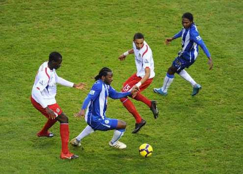 EPL: Steven Nzonzi - Jason Scotland, Wigan Athletic - Blackburn Rovers (Getty Images)