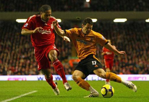EPL: Matthew Jarvis - Glen Johnson, Liverpool v Wolverhampton Wanderers (Getty Images)