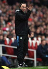 Martin O'Neill - Aston Villa (Getty Images)