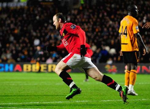 EPL: Wayne Rooney, Hull - Manchester United (Getty Images)