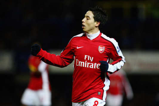 EPL: Samir Nasri, Portsmouth - Arsenal (Getty Images)