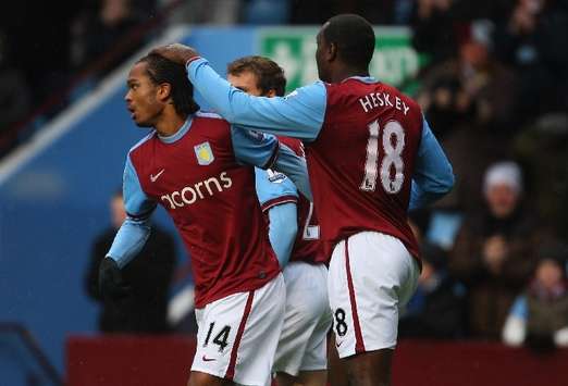 FA Cup: Nathan Delfouneso, Emile Heskey, Aston Villa v Blackburn Rovers (Getty Images)