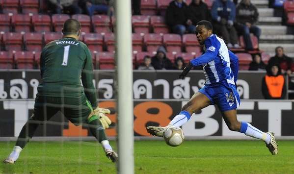 FA Cup: Charles N'Zogbia - Boaz Myhill, Wigan Athletic v Hull City (Getty Images)