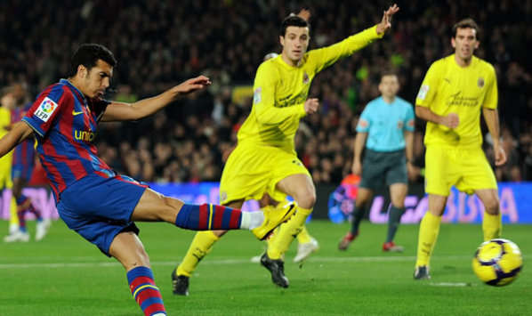 Pedro, Barcelona, Villarreal (Getty Images)
